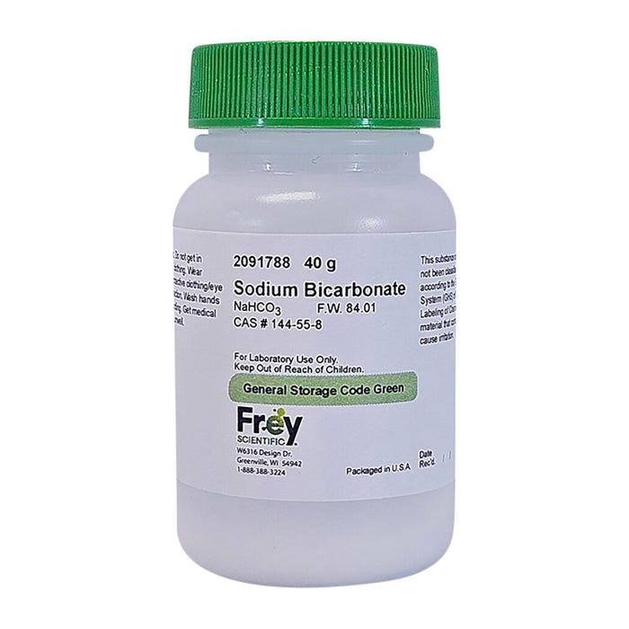 Frey Scientific Sodium Bicarbonate Powder, 40g