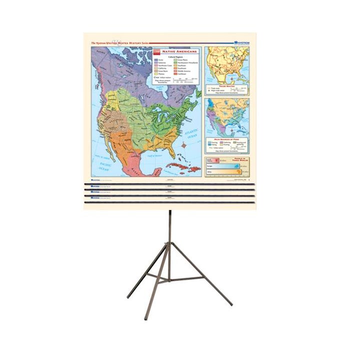 Nystrom Complete United States History Maps Flip Chart