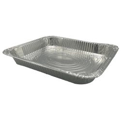Empress Half Size, Shallow Depth Steam Pan, 40 Gauge, 12-3/4 x 10-/14 x 1-1/2 Inch, Pack of 100 2213473