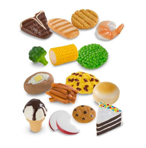 Melissa & Doug Pretend Play Combine & Dine Dinners, 18 Pieces 1609425