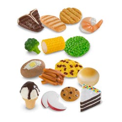 Melissa & Doug Pretend Play Combine & Dine Dinners, 18 Pieces 1609425