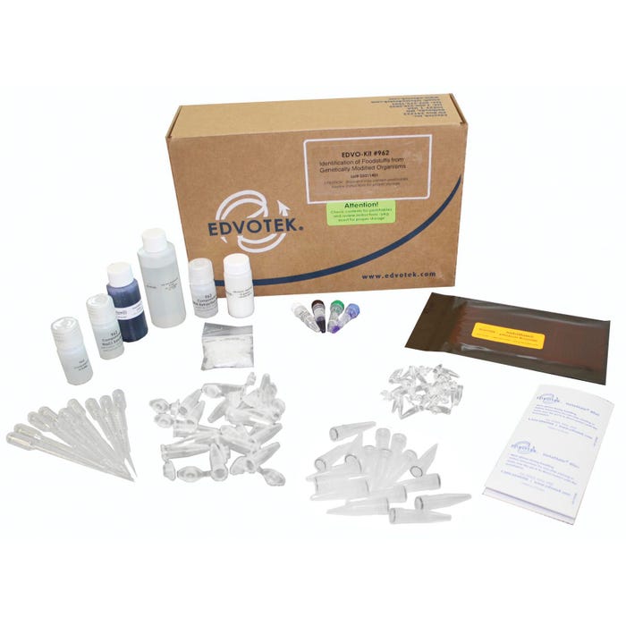 Edvotek Identification of Genetically Modified Food PCR Kit