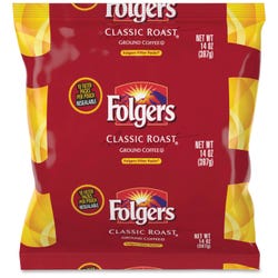 Folgers Classic Roast Ground Coffee Filter Packs Ground, 1.4 oz, 40 Pack, Item Number 1563737