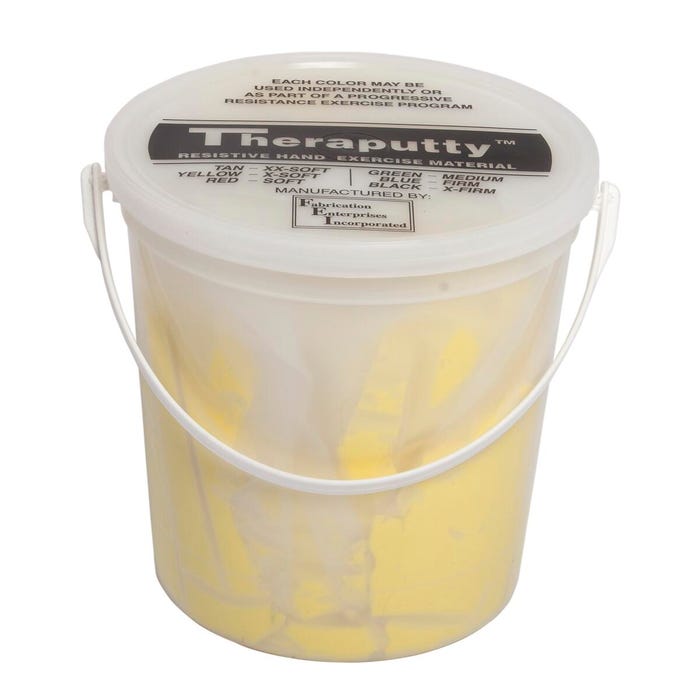 CanDo Theraputty, X-Soft, 5 Pound, Yellow