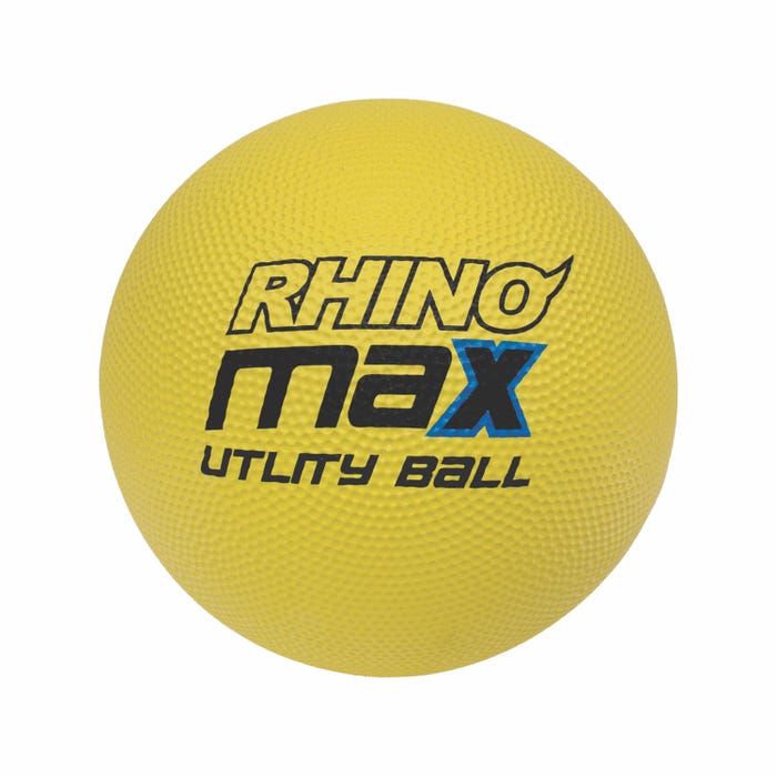 Champion Sports RHINO Max Utility Playground Ball, 8-1/2 Inches, Yellow