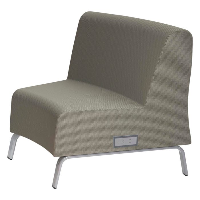 Classroom Select Soft Seating NeoLink 45 Degree Inside Wedge w/Back, 36-1/2 x 32 x 34 Inches