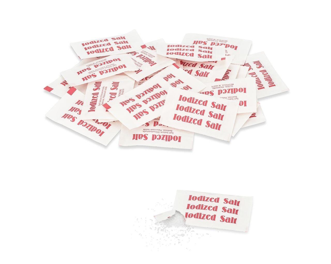 Office Snax Single-Serve Iodized Salt Packets, Case of 3000 2219938
