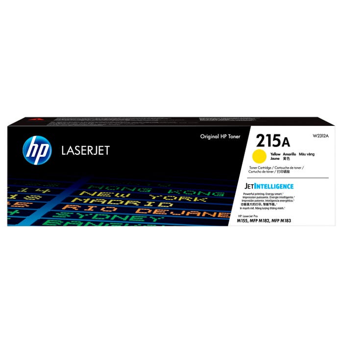 HP 215A Ink Cartridge, W2312A, Yellow