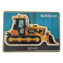 BeginAgain Bulldozer Puzzle, 4 Pieces 2151217