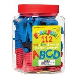 Dowling Miner Foam Fun 112 Magnetic Letters, Uppercase, Set of 112, Item Number 076739