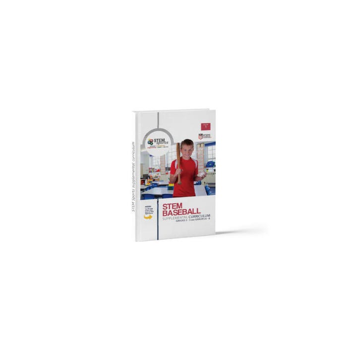 STEM Sports Baseball Curriculum Manual Only, Grades 3-5 & 6-8