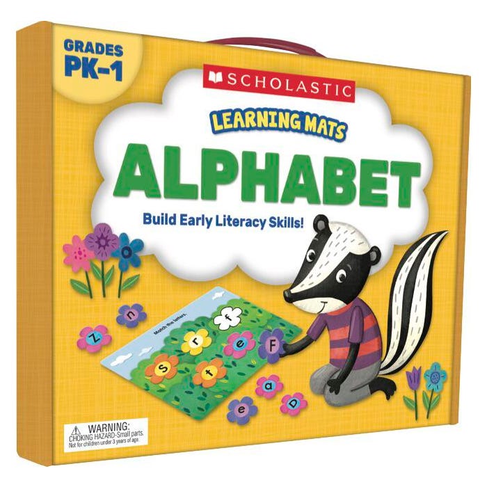 Scholastic Learning Mats: Alphabet, Grades PreK-1