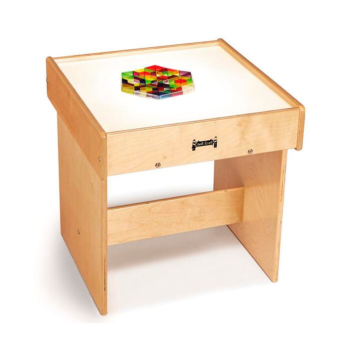 Jonti-Craft Light Box Table, 20-1/2 x 21 x 21 Inches
