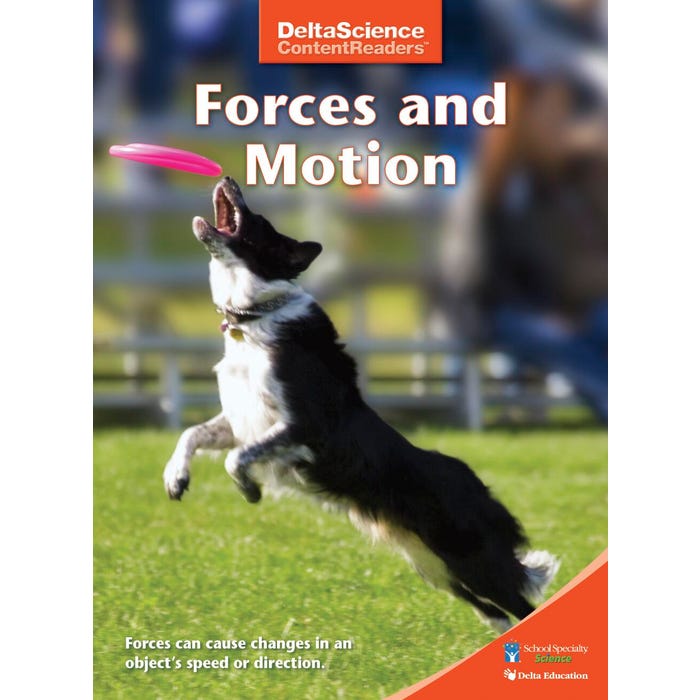Delta Science Content Readers Forces and Motion Red Book, Pack of 8