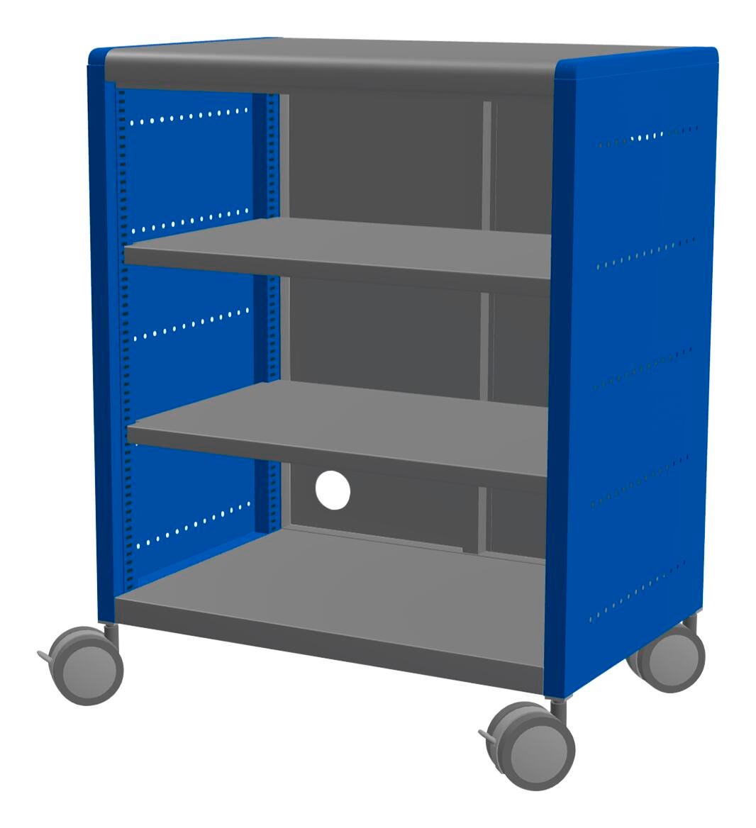 Image for Classroom Select Geode Medium Cabinet, Double Wide with Shelves from School Specialty