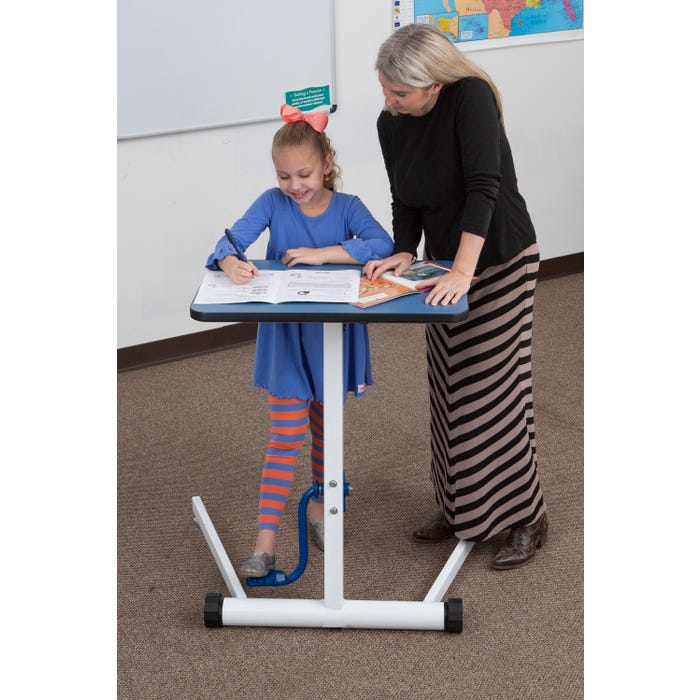 KIDSFIT KC-11 Single Standing Desk With Foot Fidget