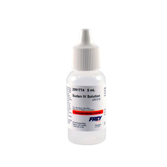 Frey Scientific Sudan IV Solution, Lab Grade, 5mL