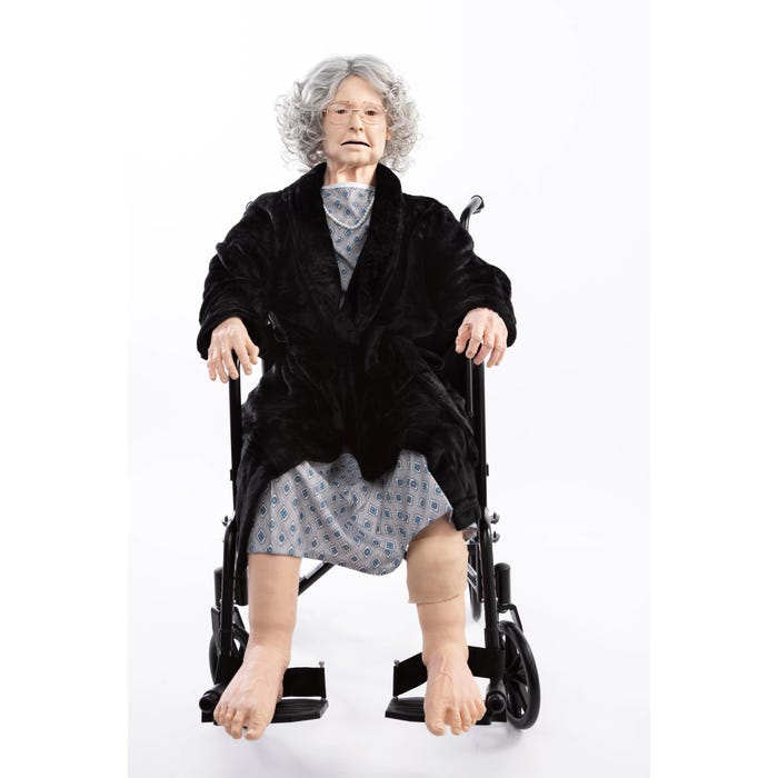 TERi Elderly Auscultation Trainer 2.0 without Tablet, Medium Skin Tone