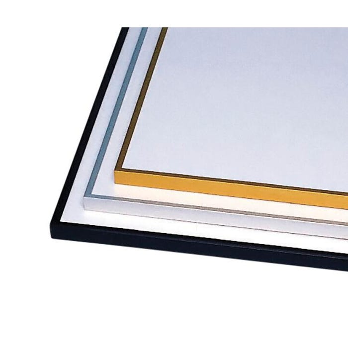 Leader Canadian Extruded Aluminum Frames, 11 x 14 Inches, Black, Pack of 6