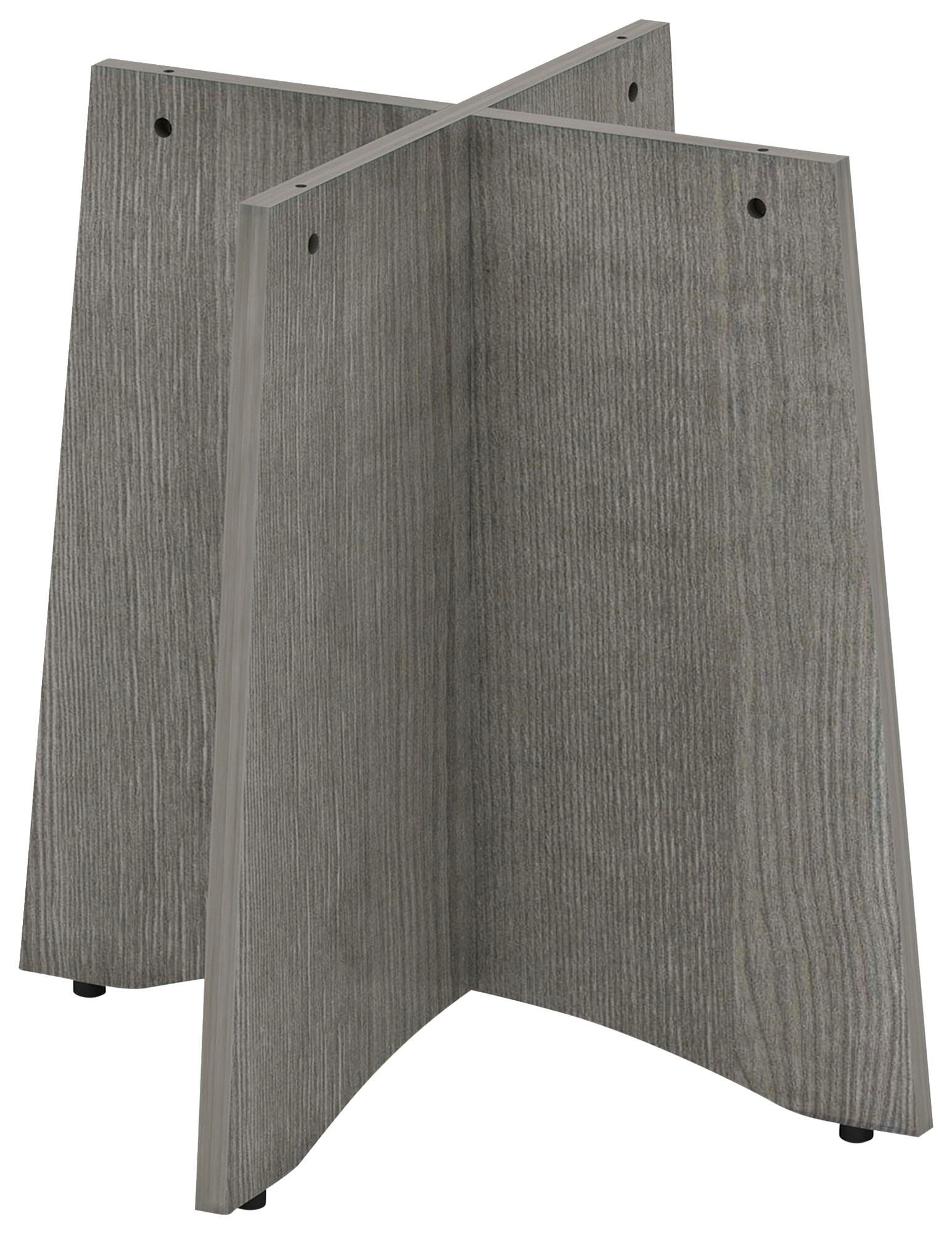 Image for Classroom Select Laminate Round Conference Table Base, for 42 or 48 Inch Table Tops, Weathered Charcoal from School Specialty