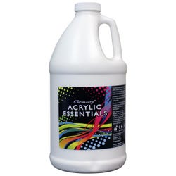 Chromacryl Acrylic Essentials, White, Half Gallon