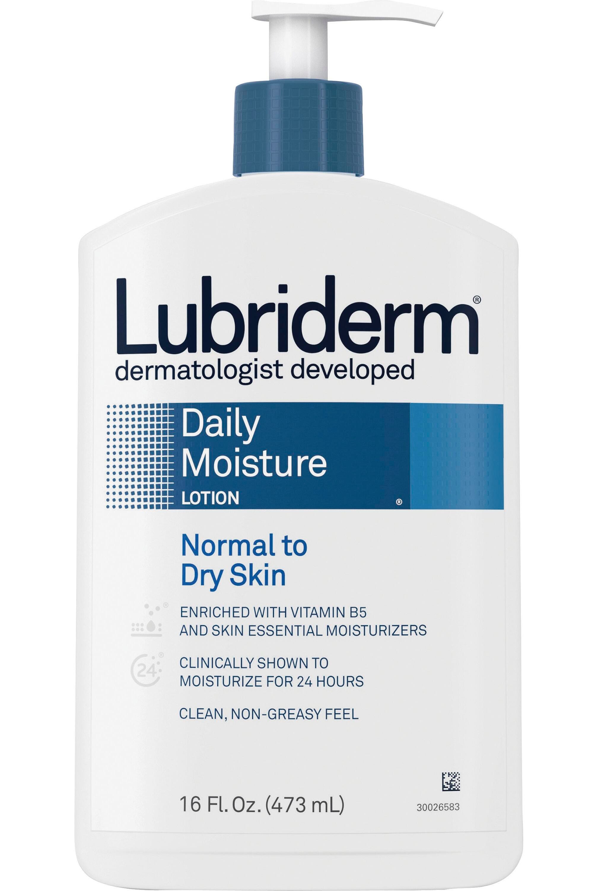 Lubriderm Daily Moisture Lotion, Hydrating, 16 fl. oz, Item Number 1591060