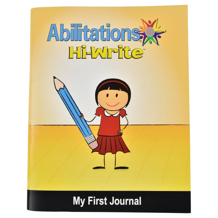 Abilitations Hi-Write My First Journal, 100 Pages/50 Sheets