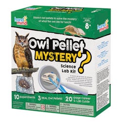Hand2Mind Owl Pellet Mystery Science Lab Kit Grades 3 to 12, Item Number 2102542