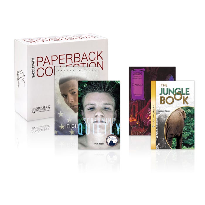 Saddleback Educational Publishing Young Adult Lexile Set 7, Small Box