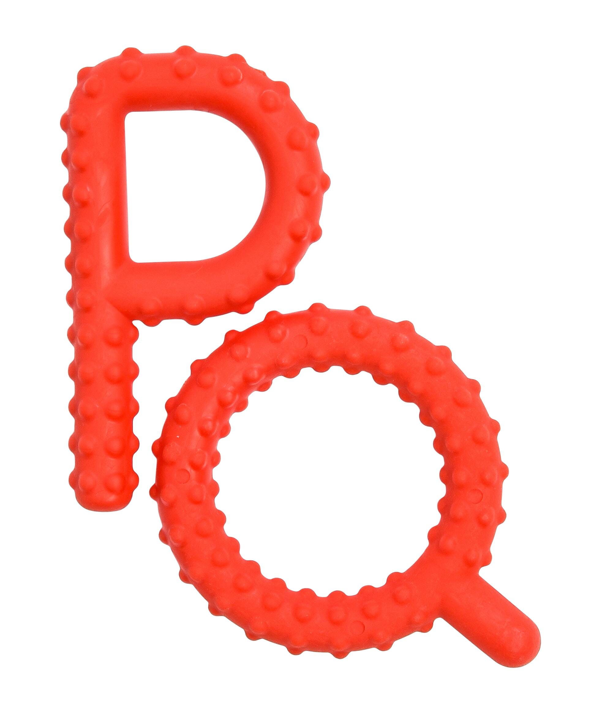 Image for Speech Pathology LLC P and Q Chewy Tube Set, Textured, Set of 2 from School Specialty