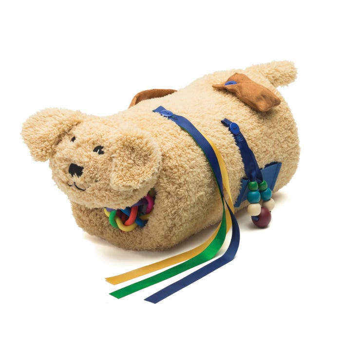 TwiddlePup Fidget and Comfort Muff, Tan