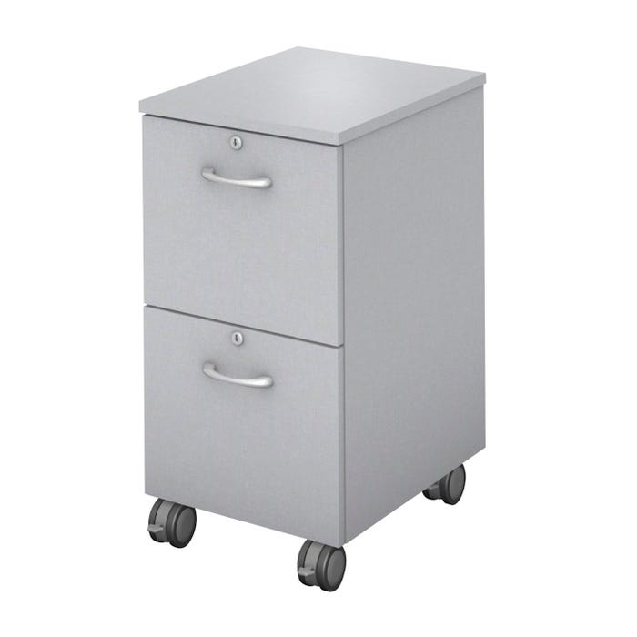 Fleetwood Designer 2.0 Mobile Pedestal File, Locking Drawers, 15 x 20 x 29 Inches