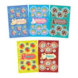 JFL Scratch N Sniff Stickers, Fun Foods, Pack of 280 1568915