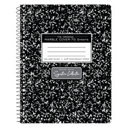 Roaring Spring Wirebound Composition Book, College Ruled, 9-3/4 x 7-1/2, White, 70 Sheets, Item Number 2103597
