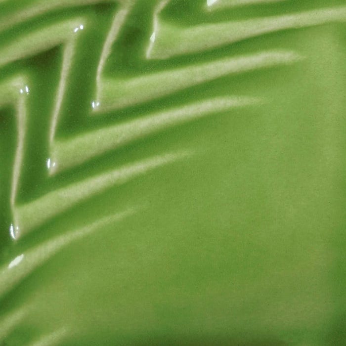 AMACO Teacher's Palette Light Glaze, TPL-45 Emerald, Translucent, Pint