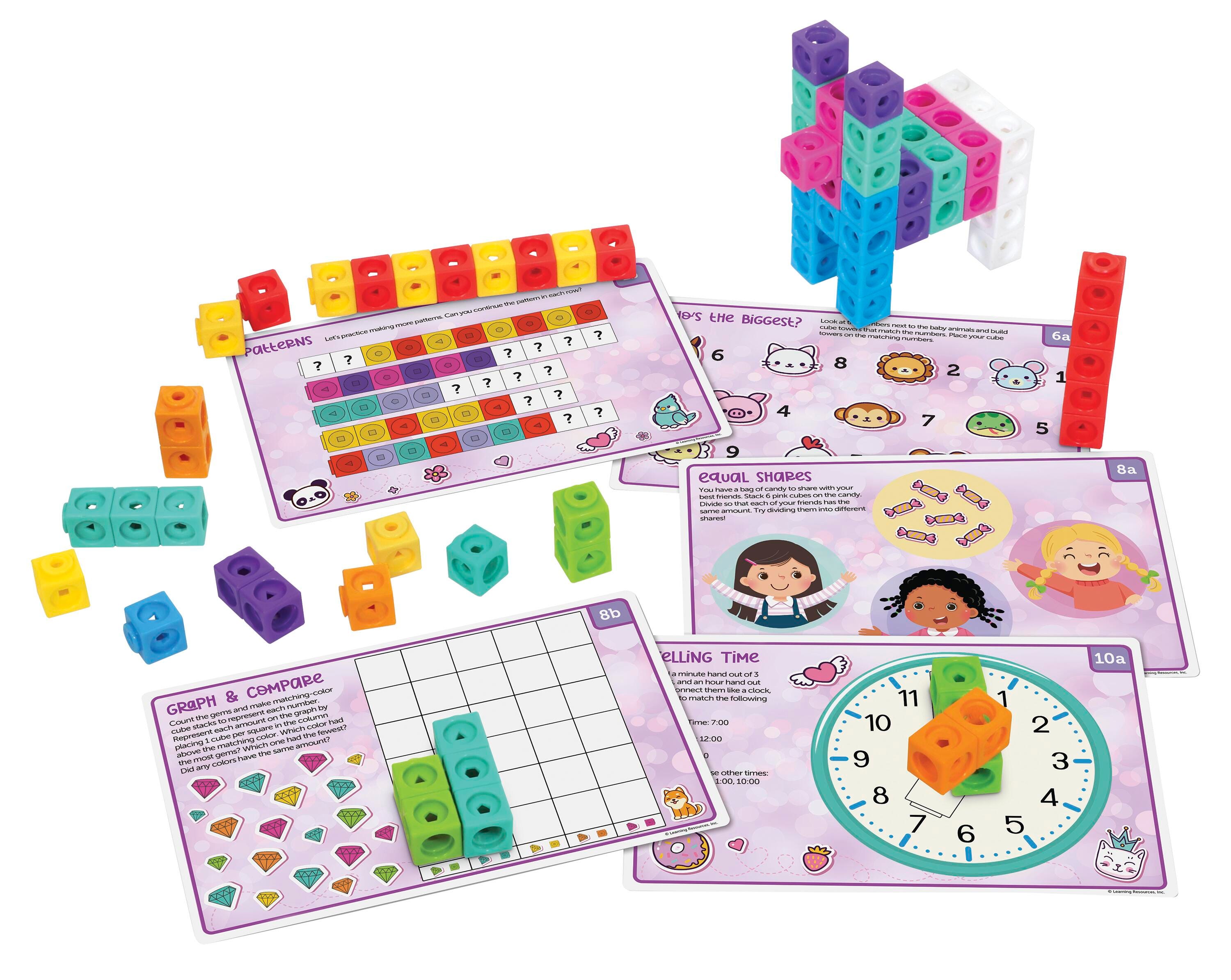 Learning Resources Mathlink Cubes Mathematics, Grade K 2098359