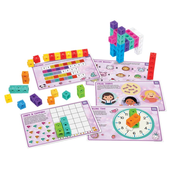 Learning Resources Mathlink Cubes Mathematics, Grade K