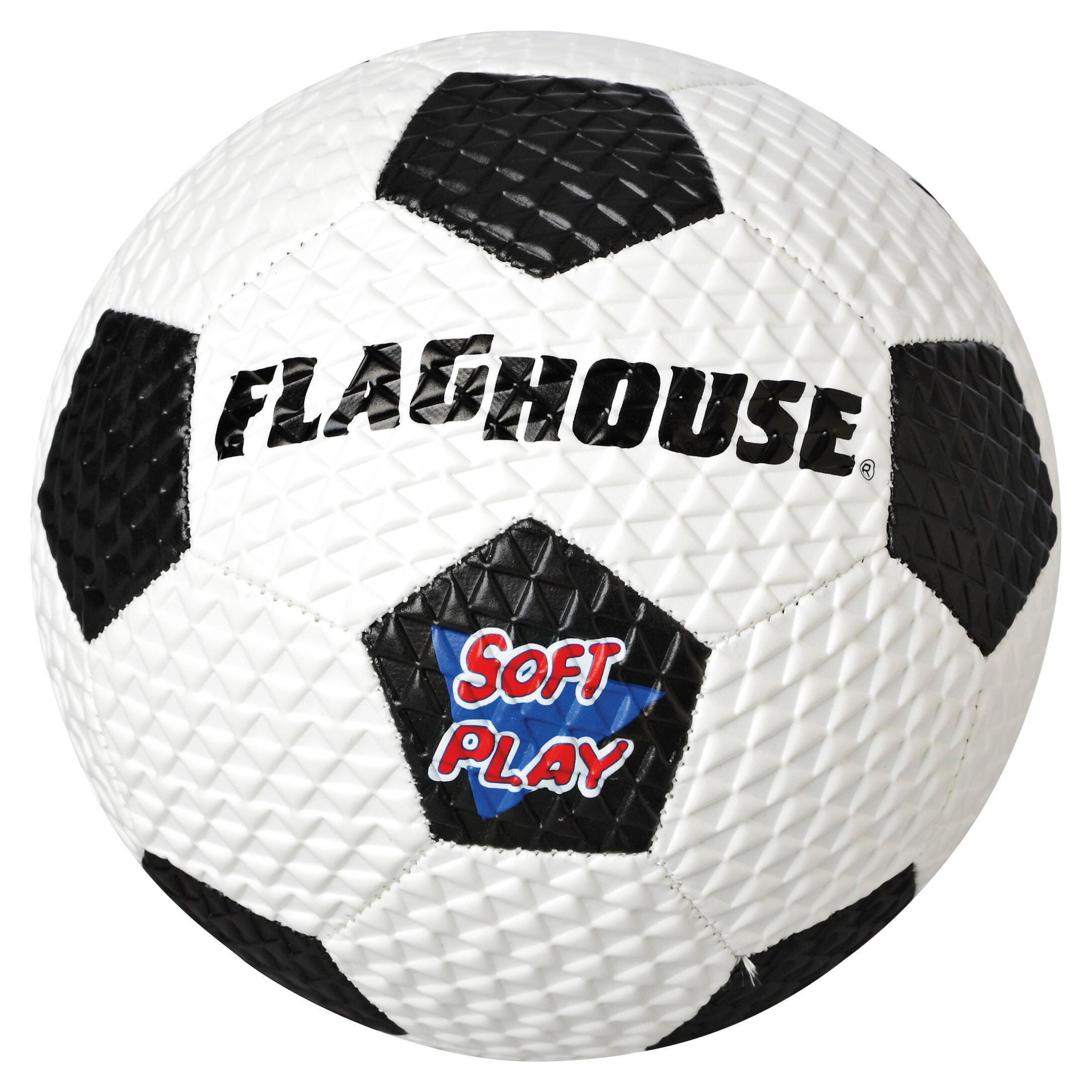 FlagHouse Soft Strike Soccer Ball, Size 4 2121616