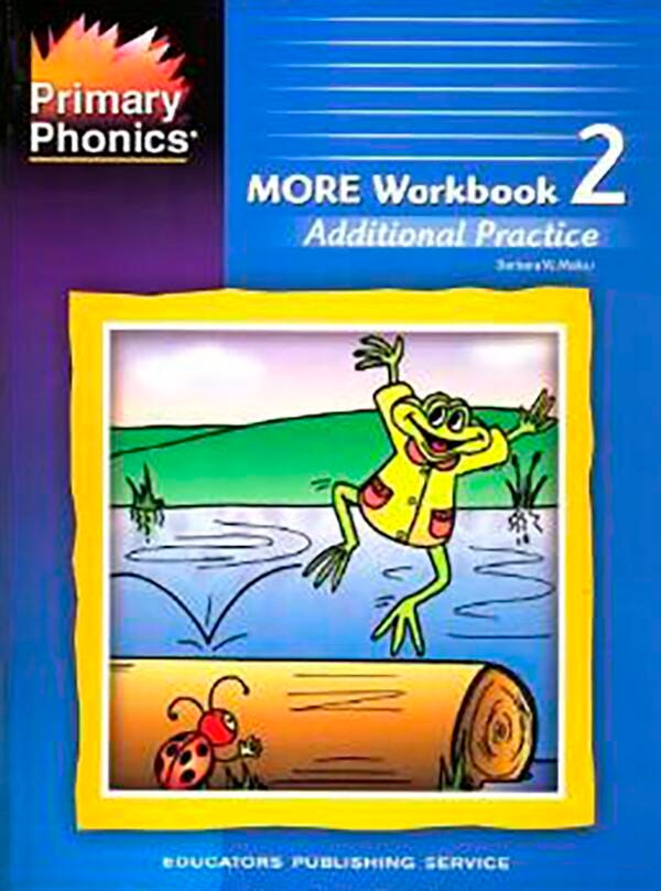 Image for Primary Phonics, MORE Workbook 2 from School Specialty