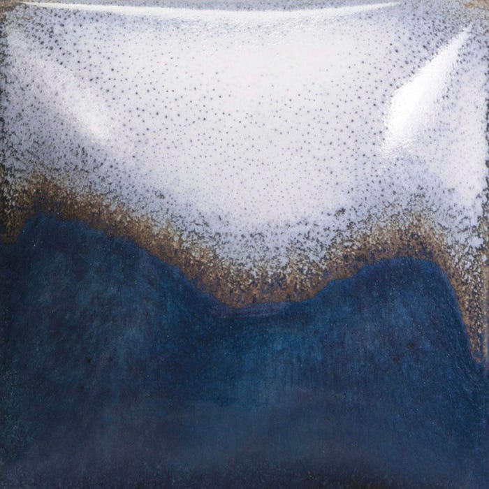 Mayco Pottery Cascades Glaze, PC-602 White, Pint