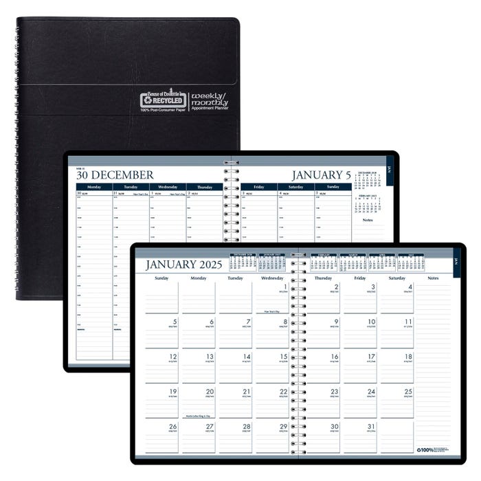 House of Doolittle, Weekly/Monthly Calendar 2025-2026 Planner, 8-1/2 x 11 Inches, Each 2154413