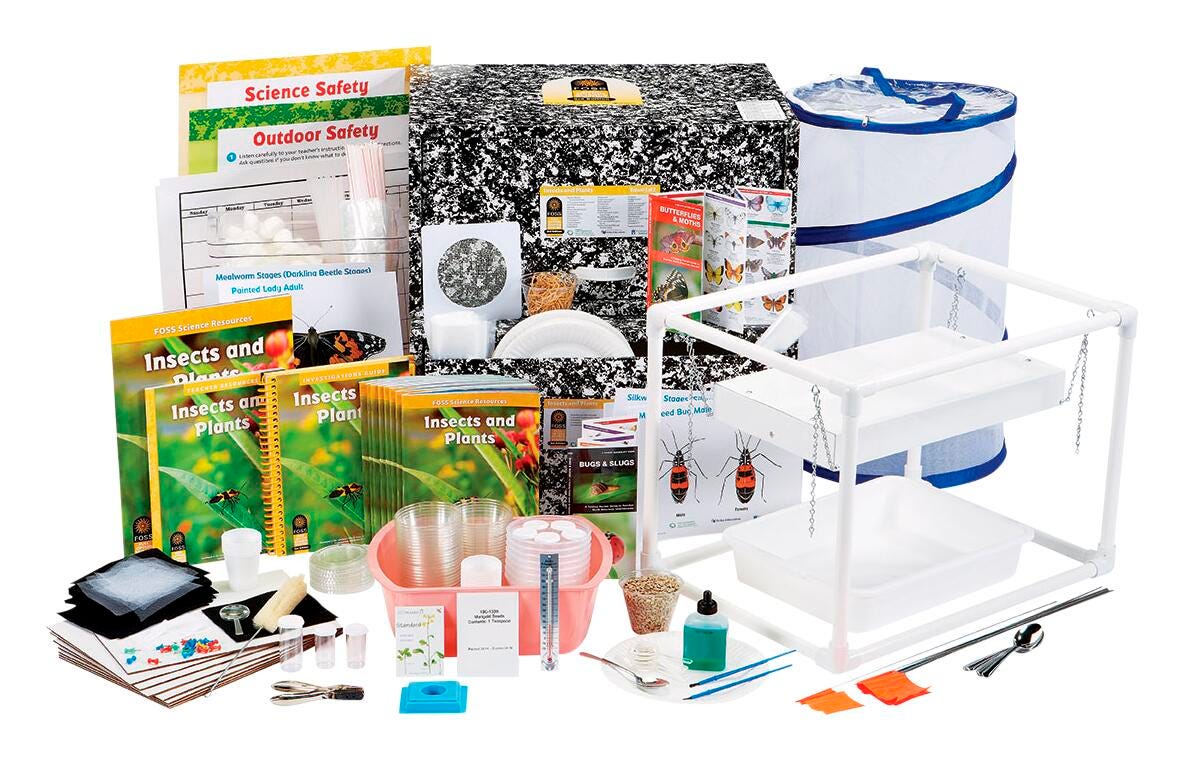Image for FOSS Third Edition Insects and Plants Complete Kit, Grades 1 to 2, with 32 Seats Digital Access from School Specialty