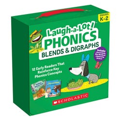 Scholastic Books Laugh-A-Lot Phonics Blends and Digraphs Single Set, 12 Readers, Grades K-2, Item Number 2098723