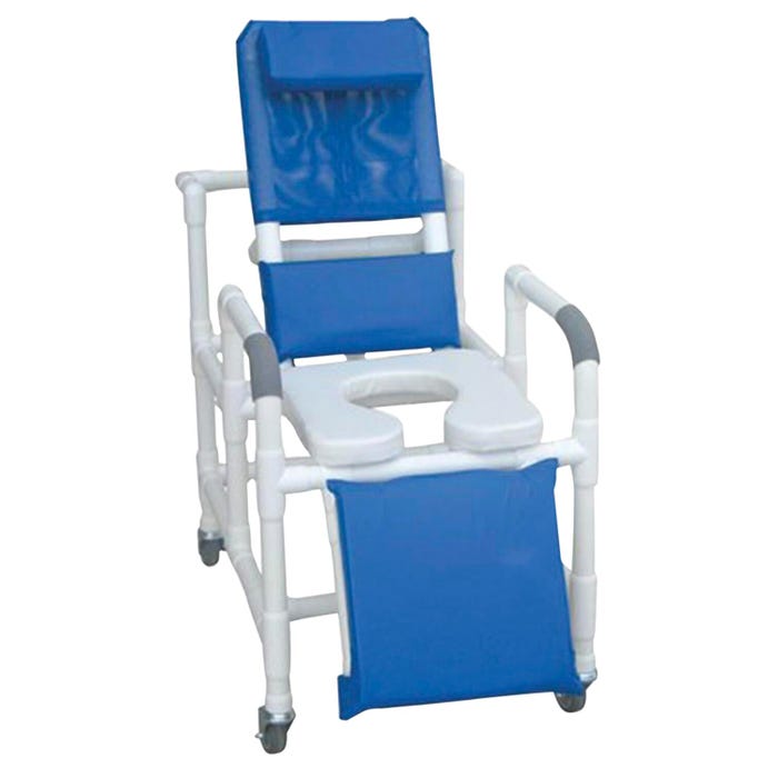 Reclining Shower Chair/Commode Seat