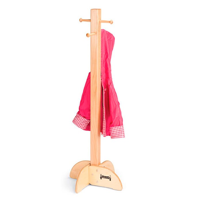 Jonti-Craft Tall Coat Tree, 14 x 14 x 48 Inches