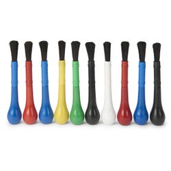 Hygloss Easy-Grip Paint Brushes, Set of 10