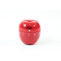 Image for School Smart Apple Shaped Timer with Bell, 60 Minutes from School Specialty