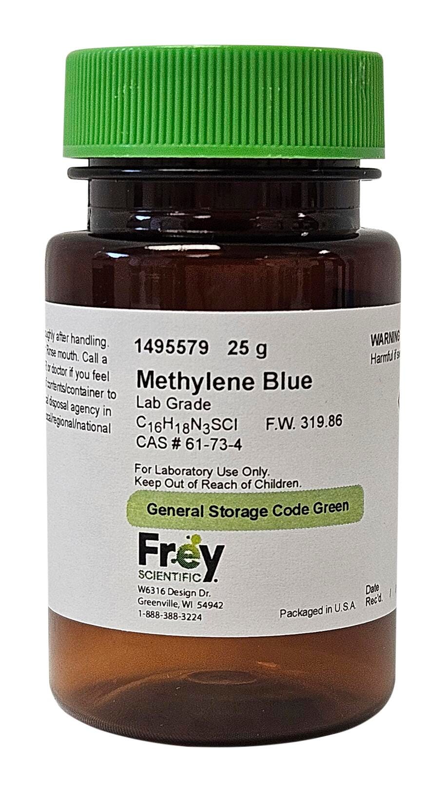 Frey Scientific Methylene Chloride, Blue, Crystalline Powder, Lab Grade 1495579