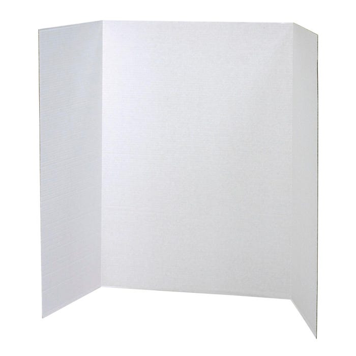 Pacon Presentation Board, White, Double Wall, 48 x 36 Inches
