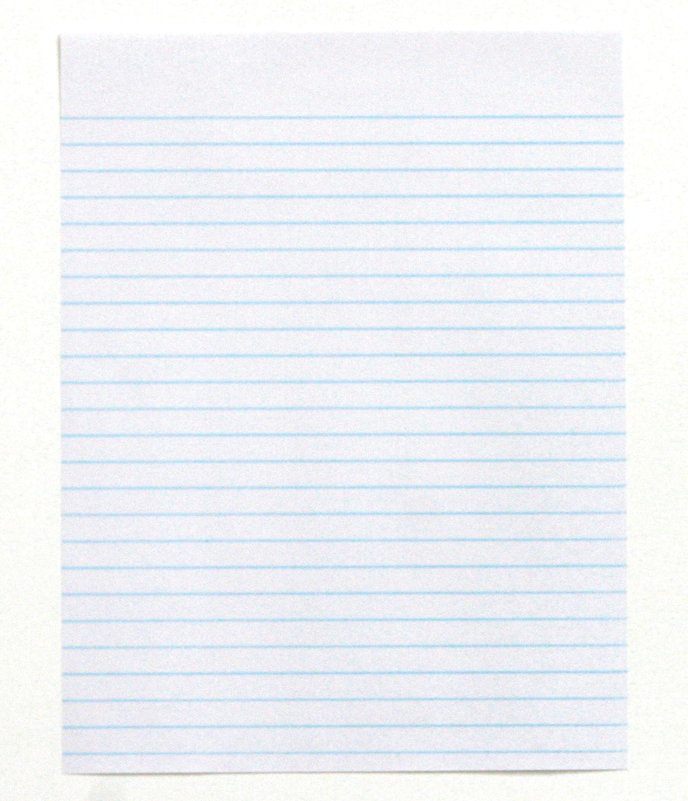 School Smart Composition Paper, No Margin, 8-1/2 x 11 Inches, White, 500 Sheets 085433